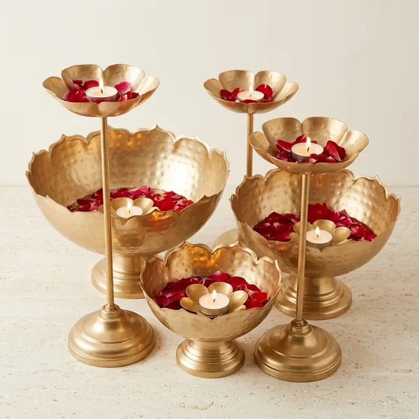 Gold_Brass_Diya_Stand_For_Pooja_Pack_Of_6