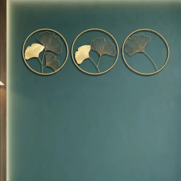 Gold_Metal_Wall_Art_For_Kitchen_Set_Of_3