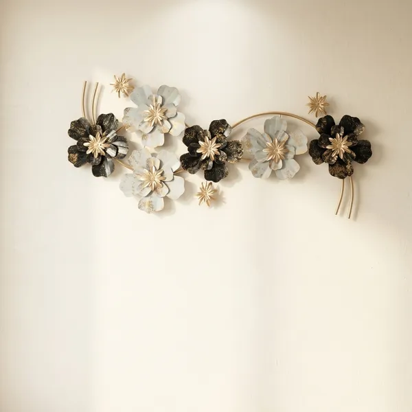 Silver_And_Gold_Metal_Wall_Art_For_Home_Decor