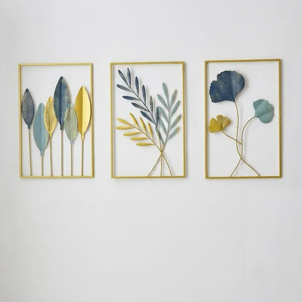 Gold_Metal_Wall_Art_For_Pooja_Set_Of_3
