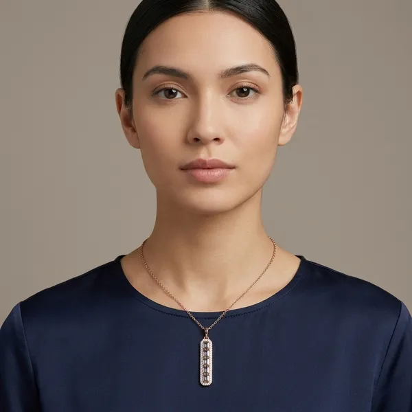 Rose_Gold_Cubic_Zirconia_Emerald_Cut_Pendant_Necklace_For_Women