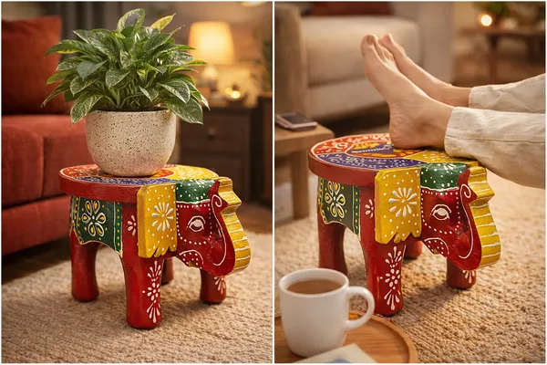 Wooden_Decorative_Elephant_Stool