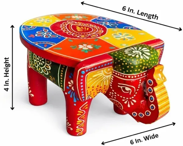 Wooden_Decorative_Elephant_Stool
