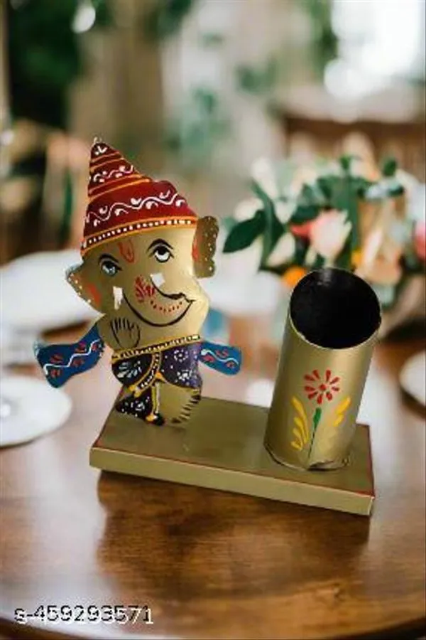 Iron_Decorative_Ganesha_Pen_Stand