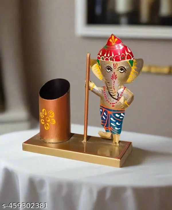 Iron_Decorative_Gold_Figurine_Showpiece