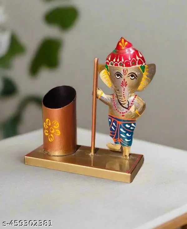 Iron_Decorative_Gold_Figurine_Showpiece
