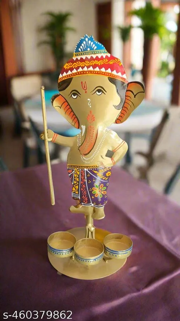 Iron_Devotional_Ganesha_Tealight_Holder