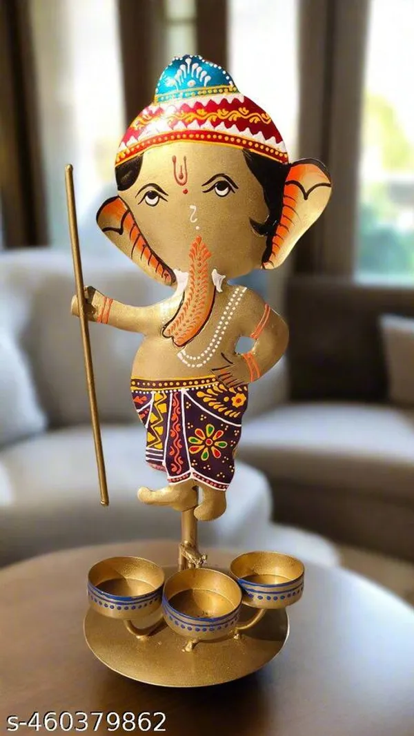 Iron_Devotional_Ganesha_Tealight_Holder