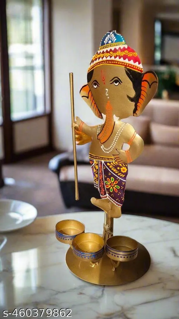 Iron_Devotional_Ganesha_Tealight_Holder