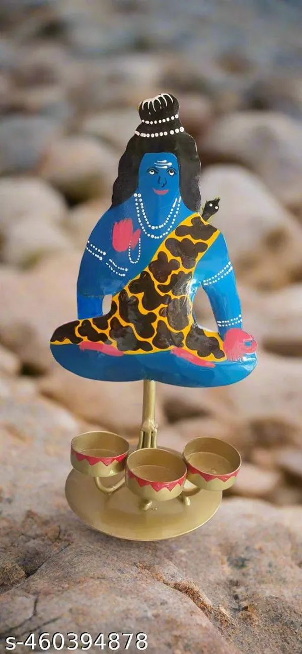 Iron_Devotional_Shiva_Tealight_Holder