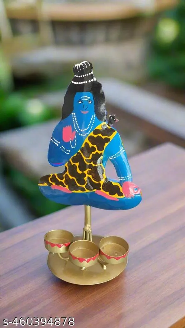 Iron_Devotional_Shiva_Tealight_Holder