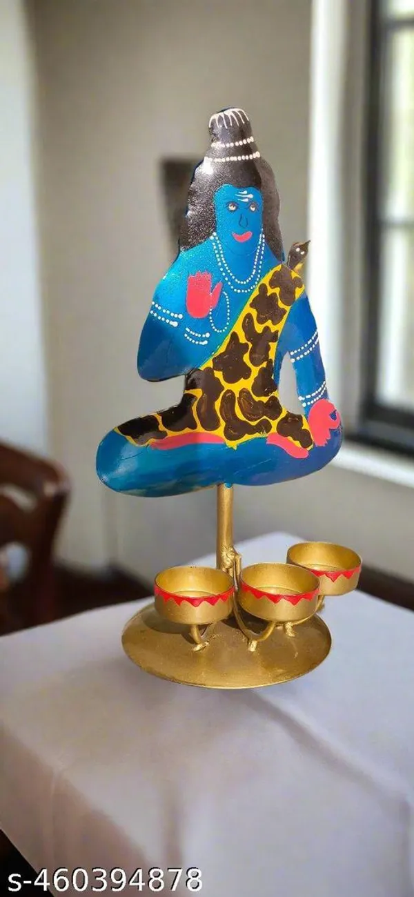 Iron_Devotional_Shiva_Tealight_Holder