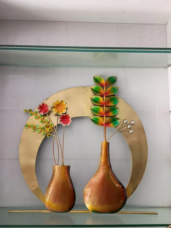Iron_Modern_Gold_Frame_Floral_Vase_Wall_Art