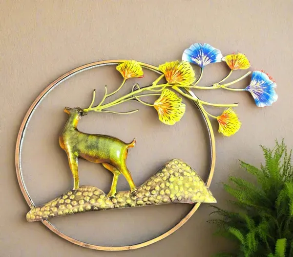 Iron_Yellow_Decorative_Showpiece