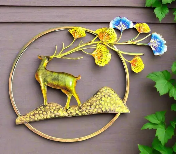 Iron_Yellow_Decorative_Showpiece