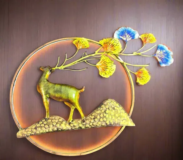 Iron_Yellow_Decorative_Showpiece