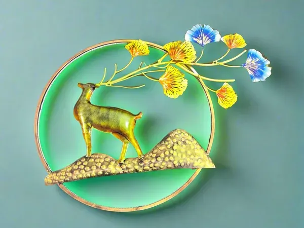 Iron_Yellow_Decorative_Showpiece