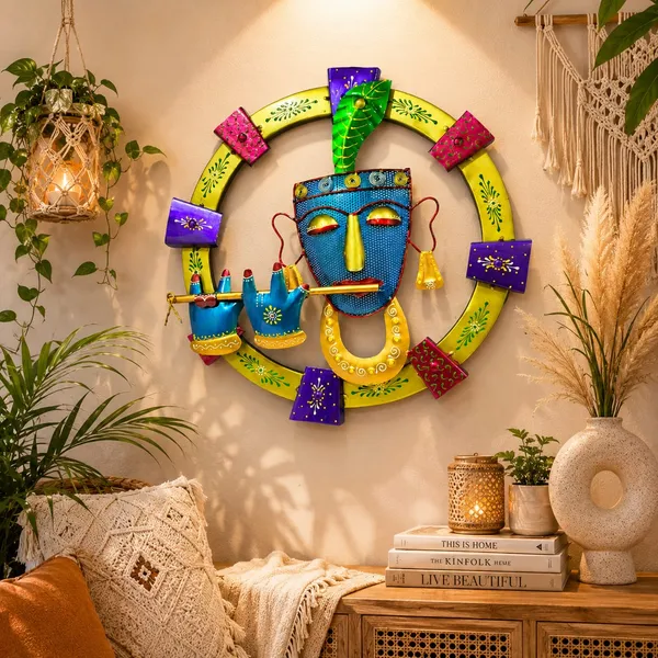 Metal_Krishna_Wall_Art