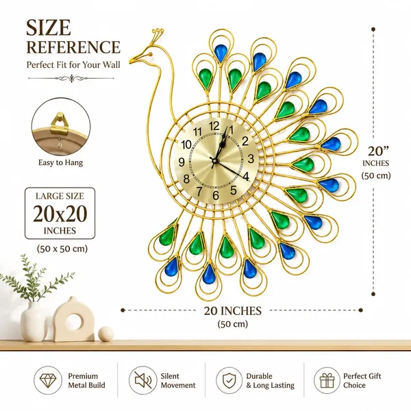 Peacock_Analog_Wall_Clock