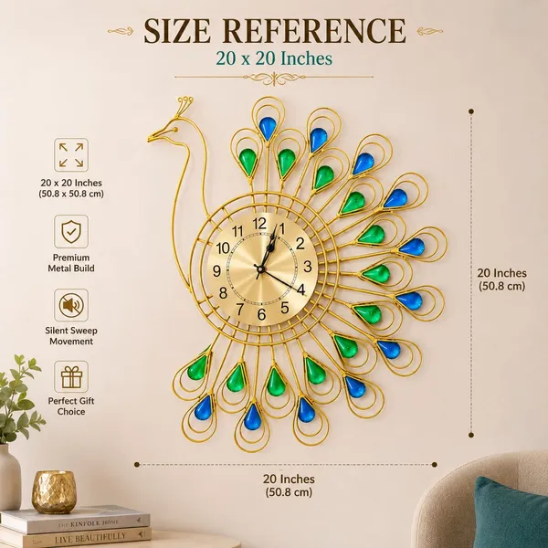 Peacock_Analog_Wall_Clock