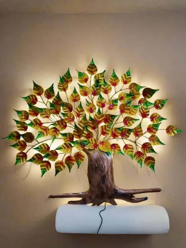 Iron_Gold_LED_Tree_Decorative_Showpiece