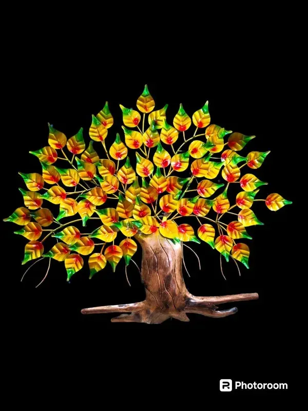 Iron_Gold_LED_Tree_Decorative_Showpiece