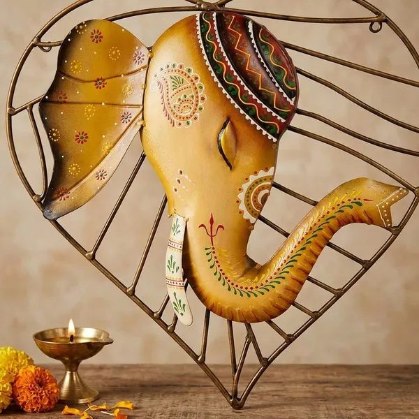 Iron_Devotional_Gold_Hand-Painted_Lord_Ganesha_Wall_Decor