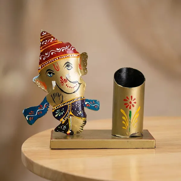 Iron_Decorative_Ganesha_Pen_Stand