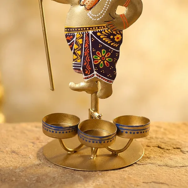 Iron_Devotional_Ganesha_Tealight_Holder