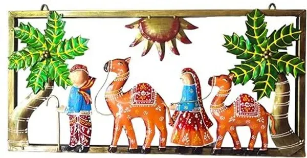Iron_Rajasthani_Folk_Multicolor_Traditional_Wall_Art