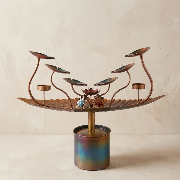 Iron_Gold_Battery_Powered_Indoor_Water_Fountain
