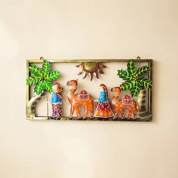 Iron_Rajasthani_Folk_Multicolor_Traditional_Wall_Art