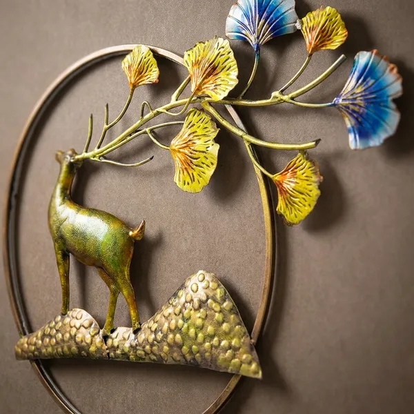 Iron_Yellow_Decorative_Showpiece