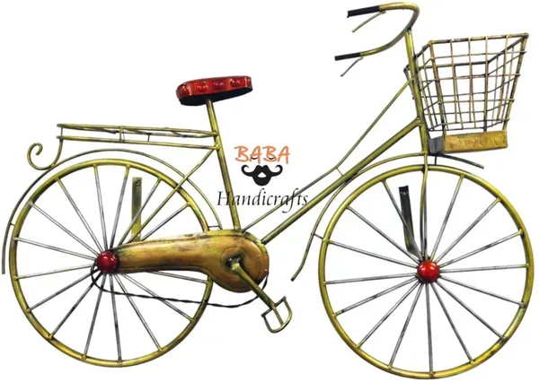 Iron_Copper_Cycle_Decorative_Showpiece