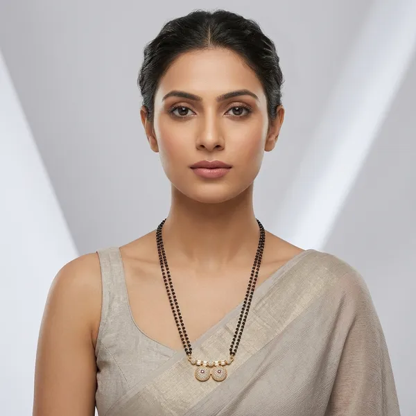 Black_Gold_Beaded_Double_Strand_Mangalsutra_Necklace_For_Women