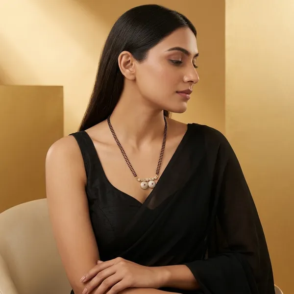 Black_Gold_Beaded_Double_Strand_Mangalsutra_Necklace_For_Women