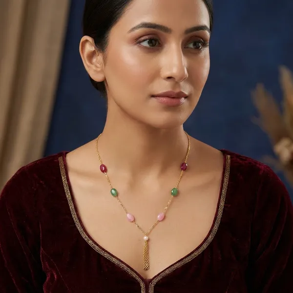 Gold_Plated_Multi_Gemstone_Chain_Necklace_for_Women