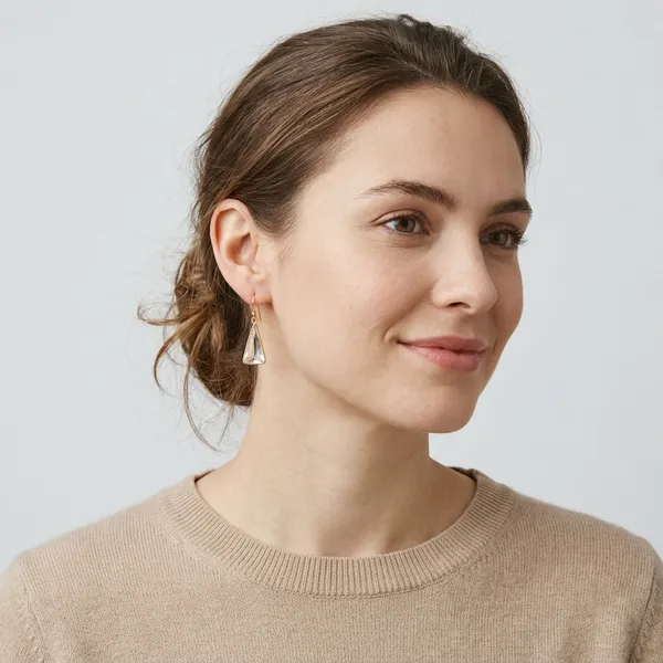 Gold_Plated_Clear_Crystal_Triangular_Drop_Earrings