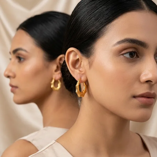 Gold_Toned_Textured_Hoop_Earrings_for_Women