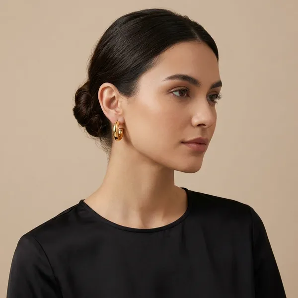 Gold_Tone_Chunky_Hoop_Earrings_for_Women