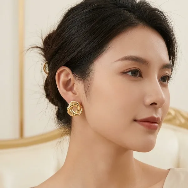 Gold_Tone_Twisted_Knot_Stud_Earrings