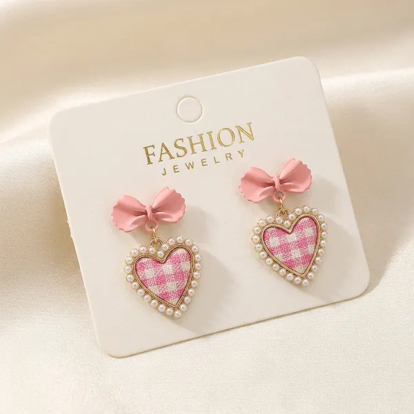 Pink_Bow_Heart_Charm_Drop_Earrings_for_Girls