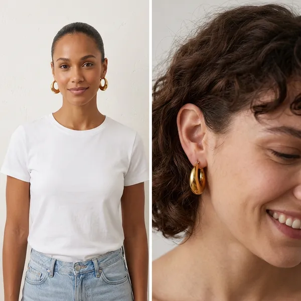 Gold_Plated_Chunky_Hoop_Earrings_for_Women