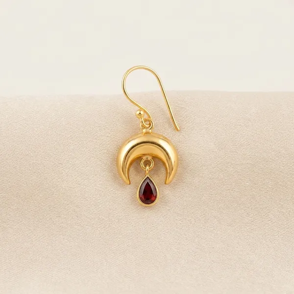 Gold_Crescent_Moon_Red_Drop_Earrings_for_Women