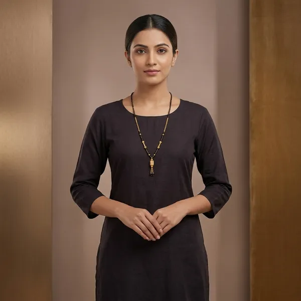 Black_Gold_Beaded_Traditional_Mangalsutra_Necklace_For_Women