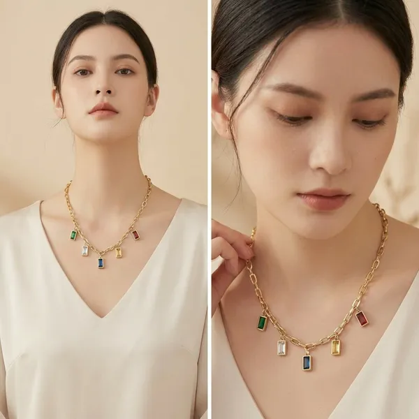 Gold_Tone_Multicolor_Crystal_Charm_Necklace_for_Women
