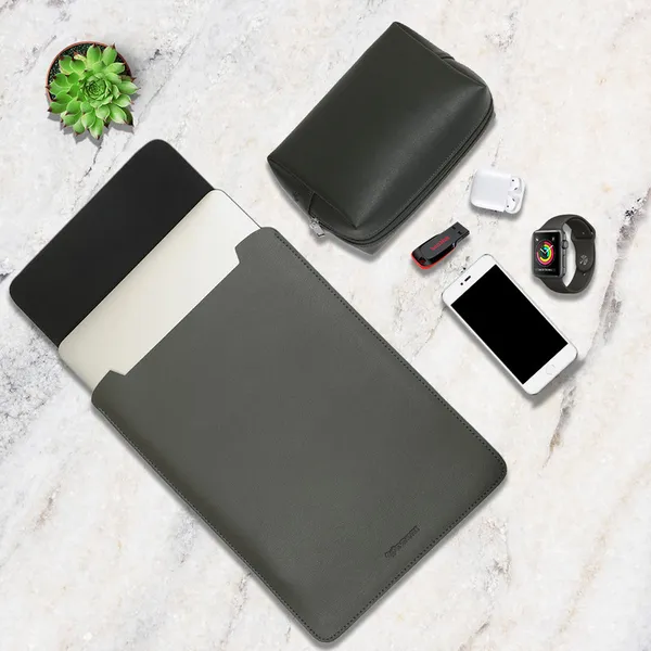 Enthopia_13-14_Inch_Laptop_Sleeve_&_Pouch_-_Olive_Green