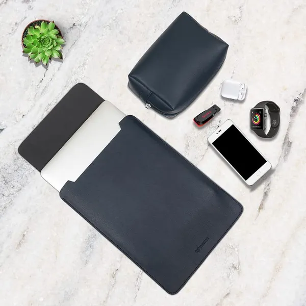 Enthopia_15_15_4_Inch_Slim_Laptop_Sleeve_For_15_Inch_Macbooks_Other_15_Inch_Slim_Laptops_Protective_Cover_With_Organiser_Pouch_For_Mouse_Charger_Hard_Disk_Pen_Drive_Etc_Vegan_Leather_Navy_Blue
