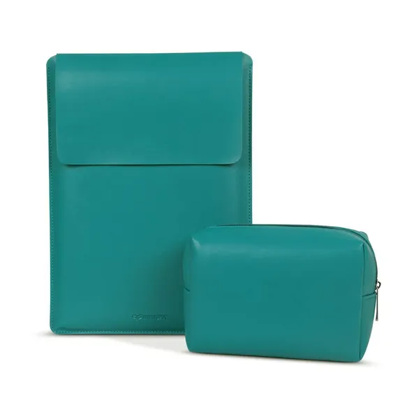 Enthopia_13_Inch_Laptop_Sleeve_For_13_13_3_Inch_Macbooks_Other_Slim_Laptops_Sleeve_With_Organiser_Pouch_For_Mouse_Charger_Hard_Disk_Pen_Drive_Etc_Vegan_Leather_Teal