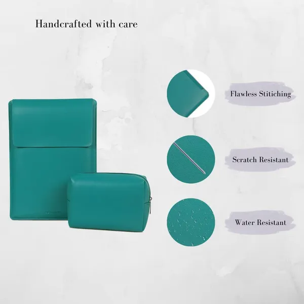 Enthopia_13_Inch_Laptop_Sleeve_For_13_13_3_Inch_Macbooks_Other_Slim_Laptops_Sleeve_With_Organiser_Pouch_For_Mouse_Charger_Hard_Disk_Pen_Drive_Etc_Vegan_Leather_Teal